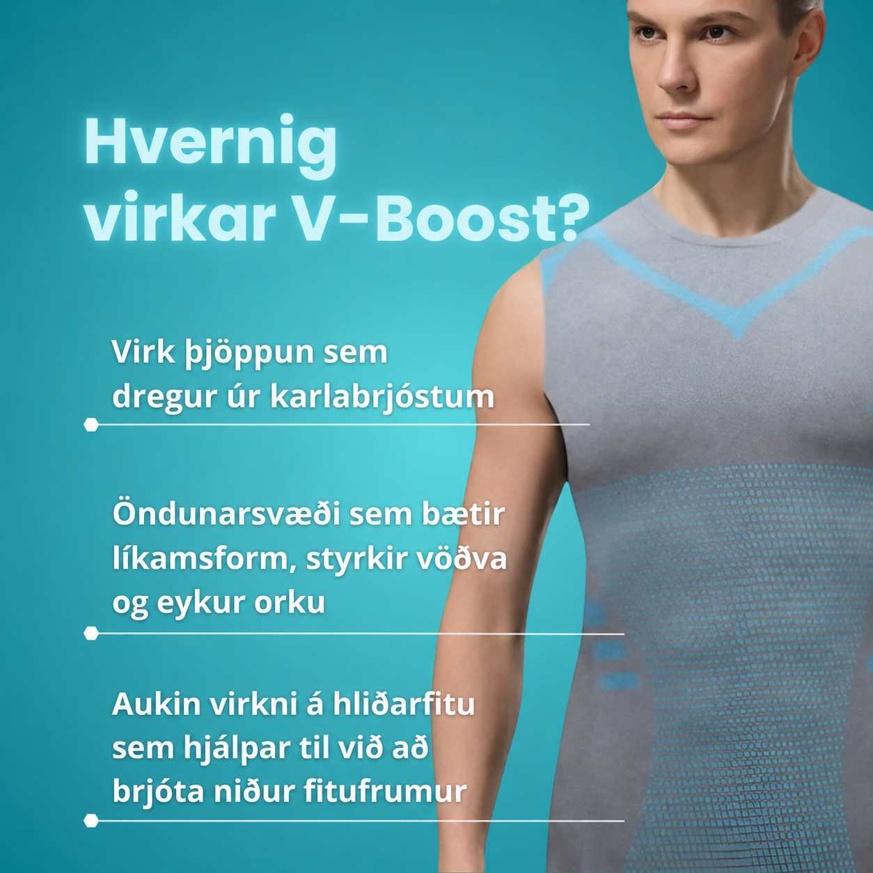 V-Boost v2 | Finndu kraft sjálfstrausts, orku og styrks